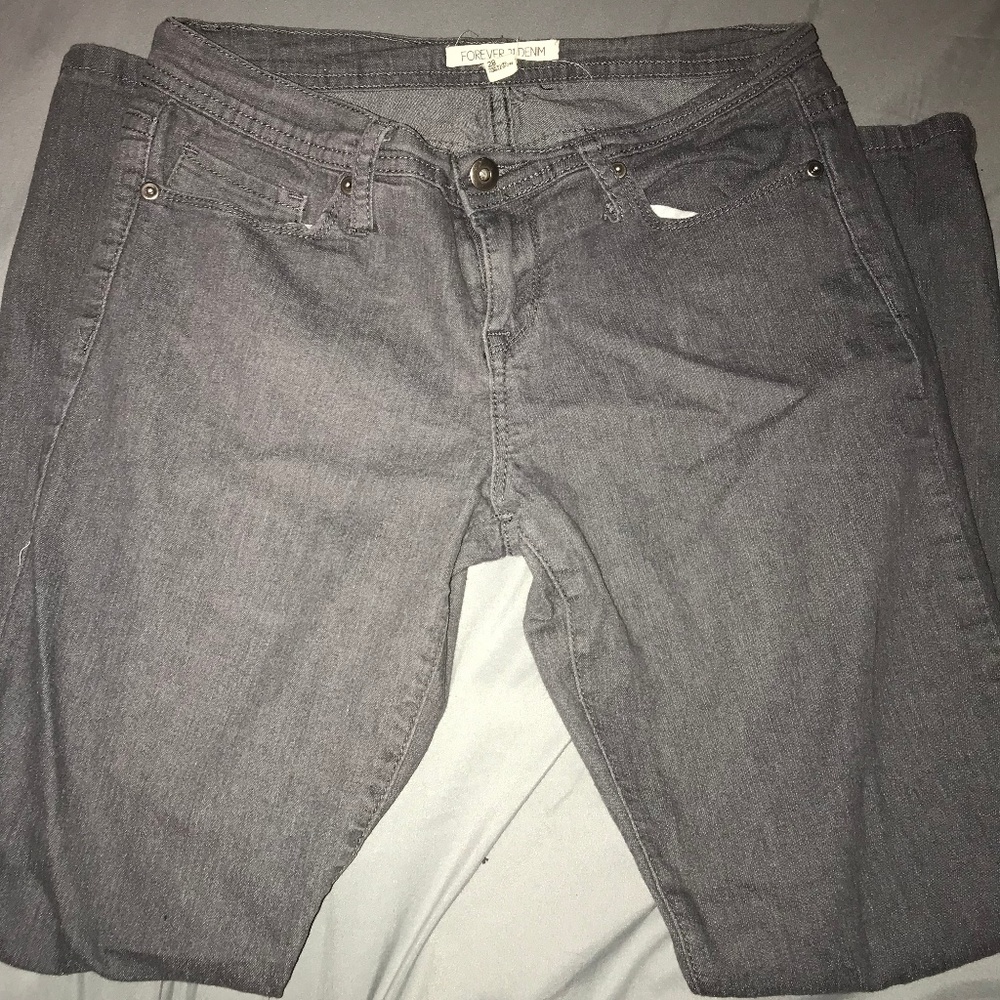 Light Grey Skinny Jeans